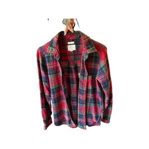 Flannel button down